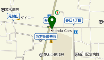Honda Cars大阪茨木春日店の地図画像