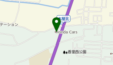 Honda Cars大阪香里店の地図画像