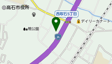 Honda Cars堺西高石東店の地図画像