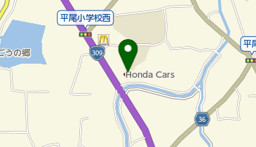 Honda Cars南河内美原店の地図画像
