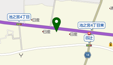 Honda Cars大阪枚方中央店の地図画像