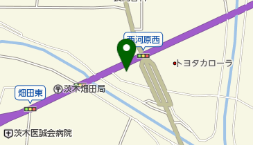 Honda Cars大阪茨木東店の地図画像