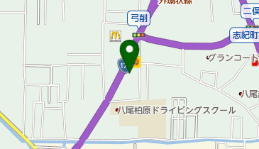Honda Cars大阪八尾志紀店の地図画像