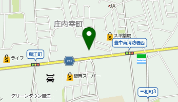 Honda Cars大阪豊中店の地図画像