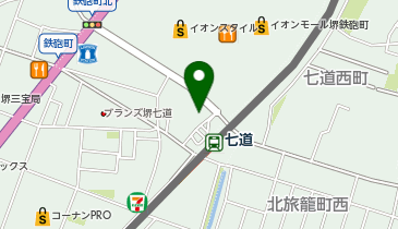 西日本三菱自動車販売堺店の地図画像