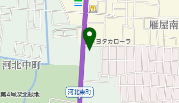 大阪マツダ販売四条畷営業所の地図画像