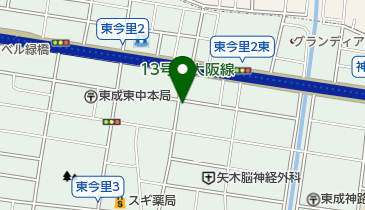 大阪マツダ販売東成営業所の地図画像