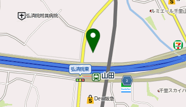 関西マツダ千里店の地図画像