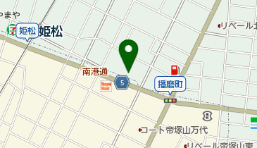 大阪スバル帝塚山店の地図画像