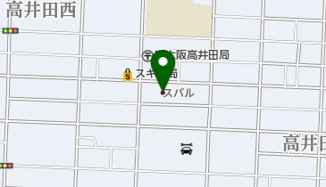 大阪スバル東大阪店の地図画像