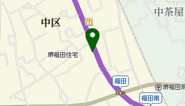 大阪ダイハツ販売登美丘店の地図画像