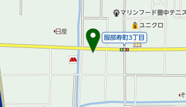 大阪ダイハツ販売豊中店の地図画像