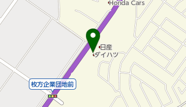 大阪ダイハツ販売枚方店の地図画像