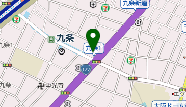 ガリバー大阪ドーム前店の地図画像