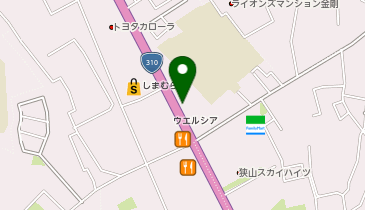 レッドバロン大阪狭山の地図画像