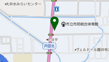 レッドバロン藤井寺の地図画像