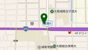 スクエア東住吉店の地図画像