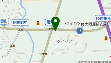 YSP寝屋川の地図画像