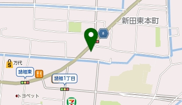 オートプラザ太閤の地図画像