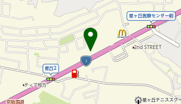 MINI枚方の地図画像