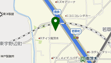 クライスラー大阪北の地図画像