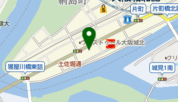 ルノー大阪城の地図画像