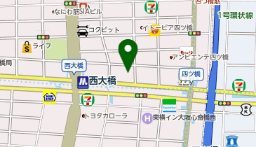 ボルボ・カー大阪中央の地図画像