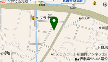 ボルボ・カー堺の地図画像