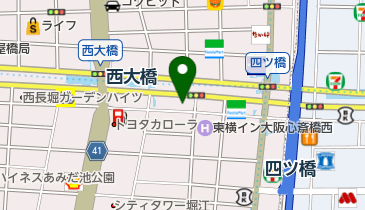 アルファロメオ心斎橋の地図画像