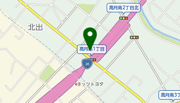 メルセデス・ベンツ岸和田の地図画像