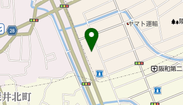 ヤナセメルセデス・ベンツ堺南の地図画像