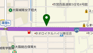 トヨタカローラ南海新喜連プラザの地図画像