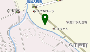 大阪トヨペット泉北八田店の地図画像