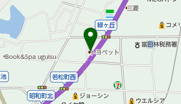 大阪トヨペット富田林店の地図画像