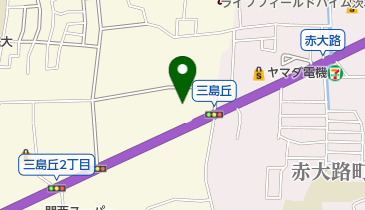 大阪トヨタNorthサンテラス茨木の地図画像