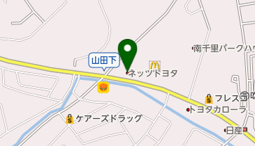 ネッツトヨタニューリー北大阪千里店の地図画像