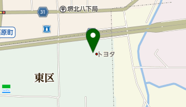 大阪トヨタSouthサンテラス松原の地図画像