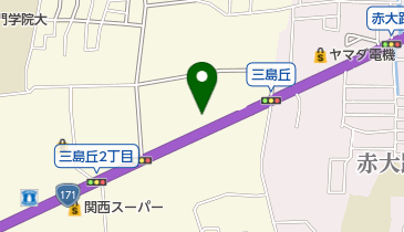 Honda Cars大阪U-Select茨木171の地図画像