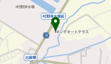 Honda Cars北河内U-Select交野の地図画像