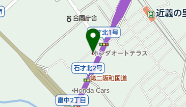 Honda Cars泉州U-Select貝塚の地図画像