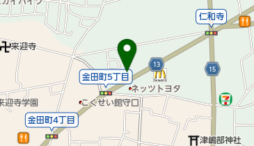 西日本三菱自動車販売守口店の地図画像