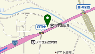 西日本三菱自動車販売茨木店の地図画像