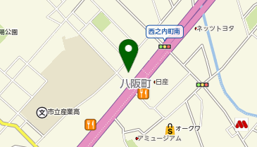 西日本三菱自動車販売UCAR岸和田の地図画像