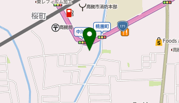 大阪スバル高槻店の地図画像