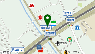 大阪ダイハツ販売U-CAR泉北の地図画像