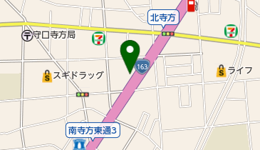 タイヤガーデン西タイヤの地図画像