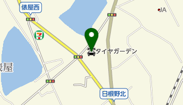 タイヤガーデン泉佐野の地図画像