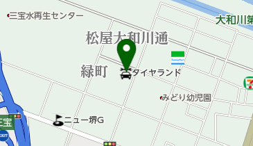 タイヤランド堺の地図画像