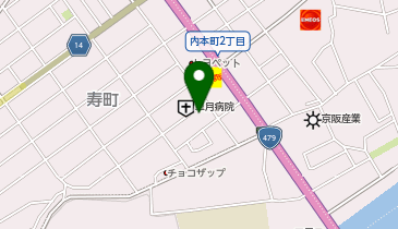 オートバックス吹田店の地図画像