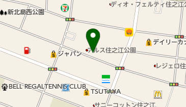 サガレンタリース住之江営業所の地図画像